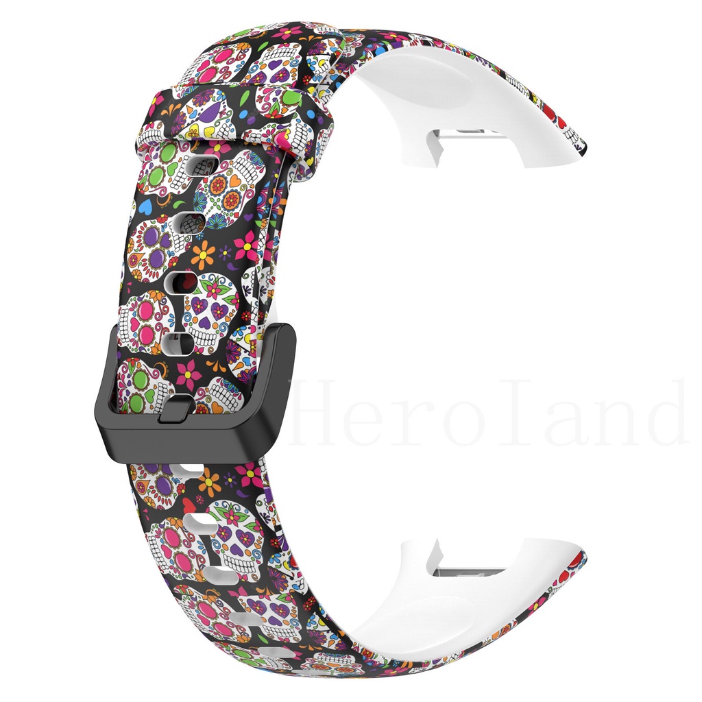 Dây Đeo Tay Bằng TPU Họa Tiết In Cho Đồng Hồ Thông Minh Xiaomi Mi Band 7 Pro 7Pro