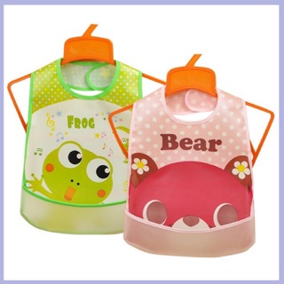 Freeship 50k ⚡ Yếm ăn dặm có máng (loại to, dày và đẹp)