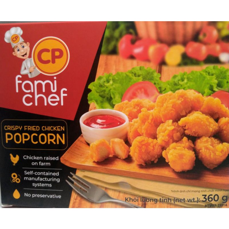 GÀ VIÊN POPCORN CP