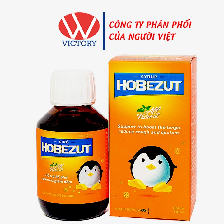Siro Ho Bezut - Giúp Bổ Phế, Giảm Ho Khan, Làm Ấm Đường Hô Hấp - Chai 110ml - Victory Pharmacy