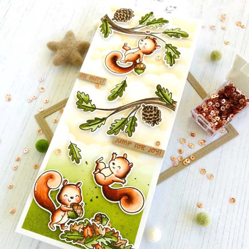 Khuôn Cắt Giấy Làm Từ Kim Loại Hình Quả Thông Trang Trí Scrapbook