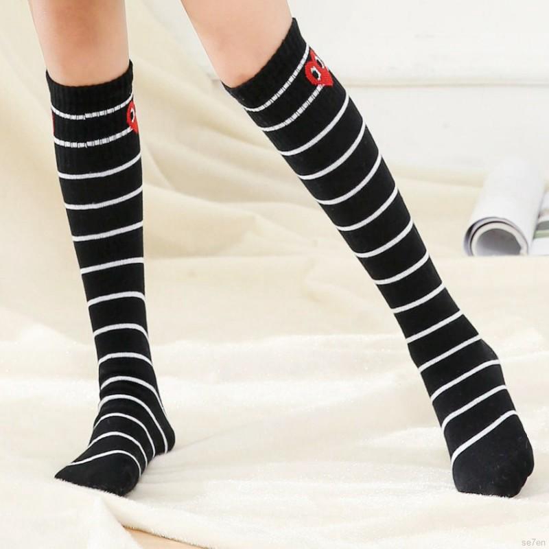 Vớ Cotton Mềm Mại Thời Trang Cho Bé Gái 1-8 Tuổi Se7en