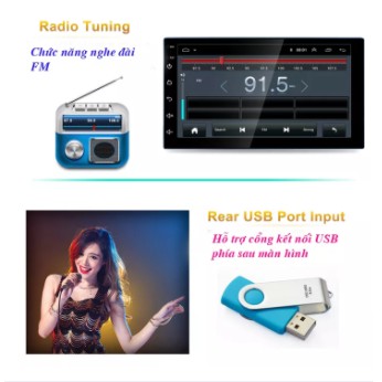 Chọn Bộ màn hình,Đầu DVD Android RAM1/2G-ROM16/32G Cho Ô Tô INNOVA 2018-2020 Tích Hợp GPS Chỉ Đường, Xem Camera Lùi...