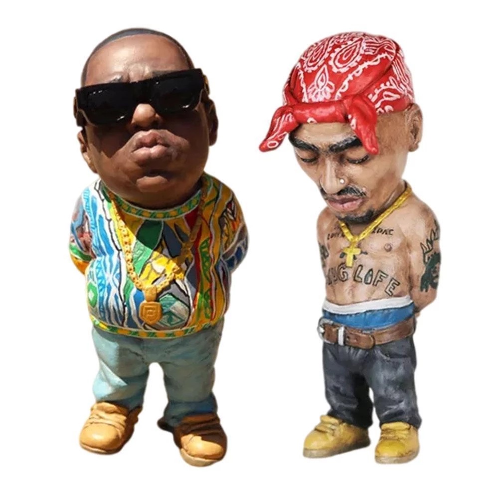 Tượng/ Nhãn dán hình các siêu sao nhạc rap nổi tiếng vui nhộn