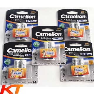 Pin AA sạc Camelion 2700Mah combo 10 viên