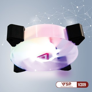 Fan67 Fan V209 LED RGB  ( Tự Chuyển màu LED RGB - Ko cần HUB )