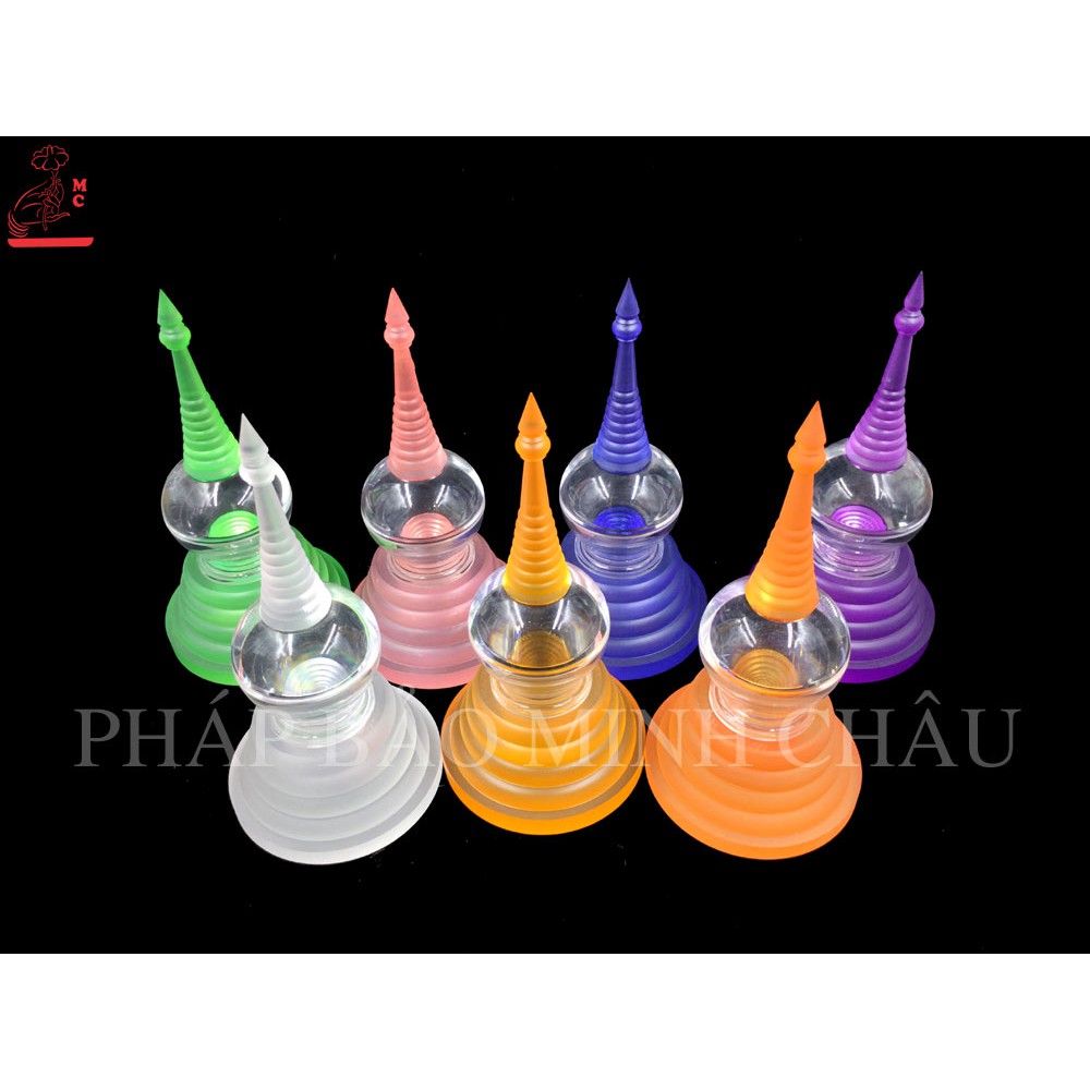 [PBMC]Tháp xá lơi nhựa màu B5 (7 màu - giao màu ngẫu nhiên)