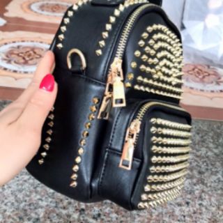 Balo đinh hàng cao cấp (ảnh thật shop chụp)