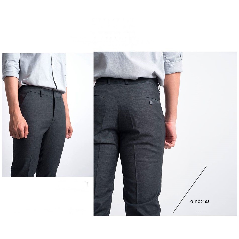 Quần tây Crop Slim Trousers - Quần âu dáng Cropped mặc đi làm hay đi chơi đều đc. Form Slim, dáng ngắn đến mắt cá ! | BigBuy360 - bigbuy360.vn