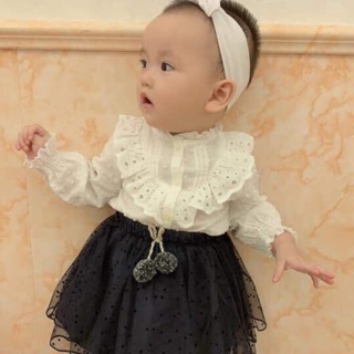 Ngoc coi zara 9-12 , set 2 áo cổ tròn tu 6-9