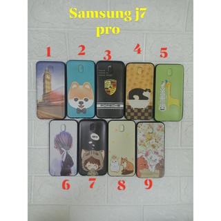 Ốp lưng thời trang dẻo hình Samsung J7 Pro