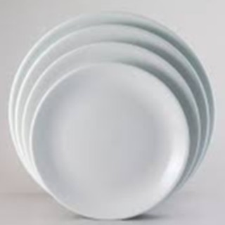 Combo 2 Dĩa Tròn Ảo 16cm, 18cm, 20cm, 22cm, 26cm, 28cm, 31cm Daisy Trắng, Minh Long I, Việt Nam