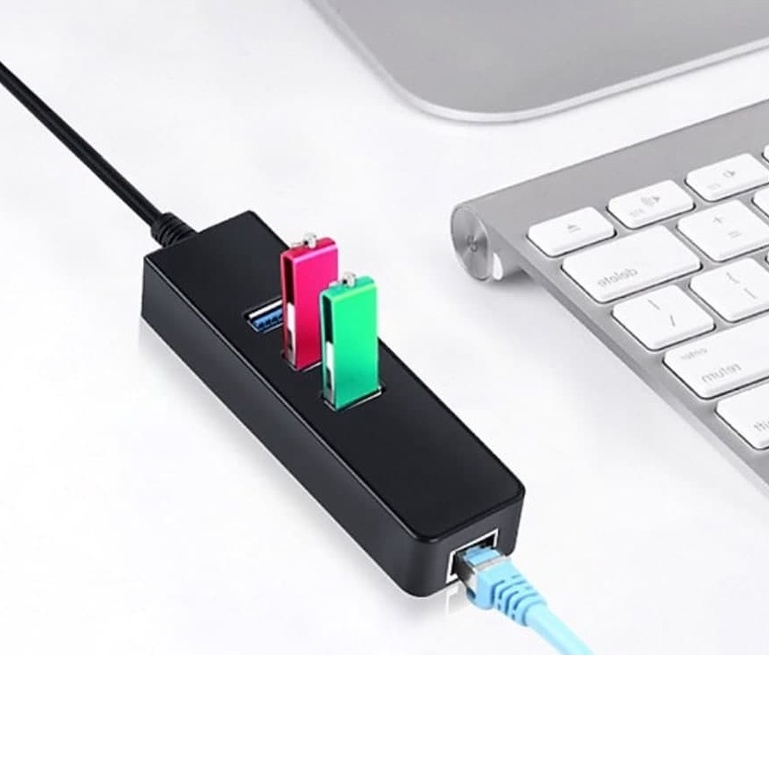 [CÓ SẴN] Cáp Chuyển Đổi USB 3.0 To Lan 100/1000 Mbps Gigabit -USB Sang Lan -Dây chuyển đổi đầu RJ45 qua USB cho laptop