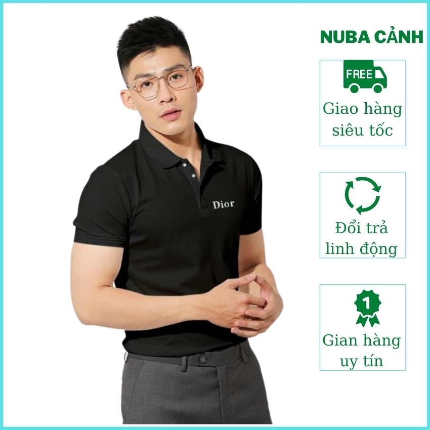 Áo thun nam polo cổ bẻ mẫu mới đẹp giá rẻ,áo phông TCS 87