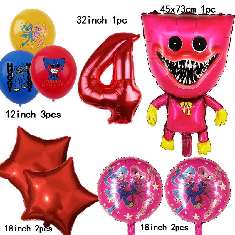 Bộ Bong Bóng Latex 32inch Hình Chữ Số Hoạt Hình Trang Trí Tiệc Sinh Nhật / Đám Cưới