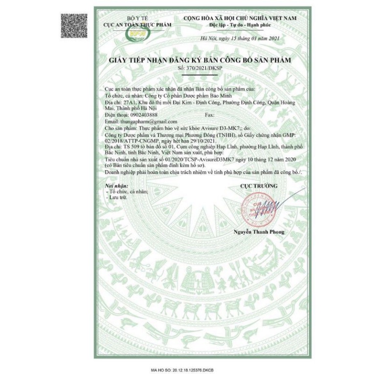 [Chính hãng] Vitam D3 Mk7 Drops Avisure 20ml chính hãng [ DATE MỚI NHẤT]