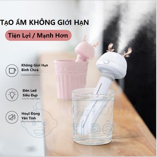 Máy Phun Sương Tạo Ẩm Xông Tinh Dầu Mini Nhỏ Gọn Tiện Dụng Khi Đi Du Lịch