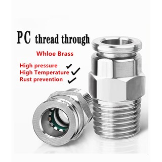 Đầu nối dây dẫn đường ống tiêu chuẩn tháo lắp nhanh chóng 1/8"1/4" 3/8"1/2" BSP