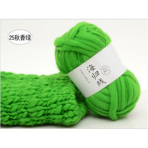 Cuộn Len Sợi To 50g