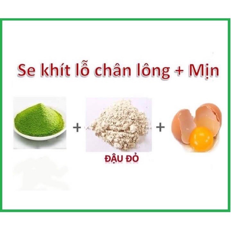 BỘT TRÀ XANH MATCHA ĐẮP MẶT