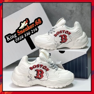 Giày chữ Boston Chunky Like Mẫu Mới 2021 [Đế tách, chữ IN 3D] Giày Tăng chiều cao Nam Nữ/Phôm bé khách đo theo bảng size