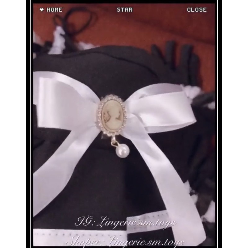 Set Váy Tiểu Thư Đính Đá Lolita Full Phụ Kiện (Video Cuối Post) | Cosplay Sexy •LL•A175