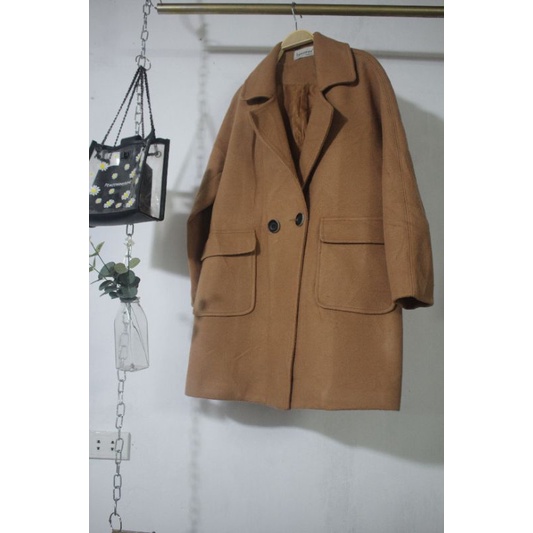 Áo dạ dáng dài _2hand