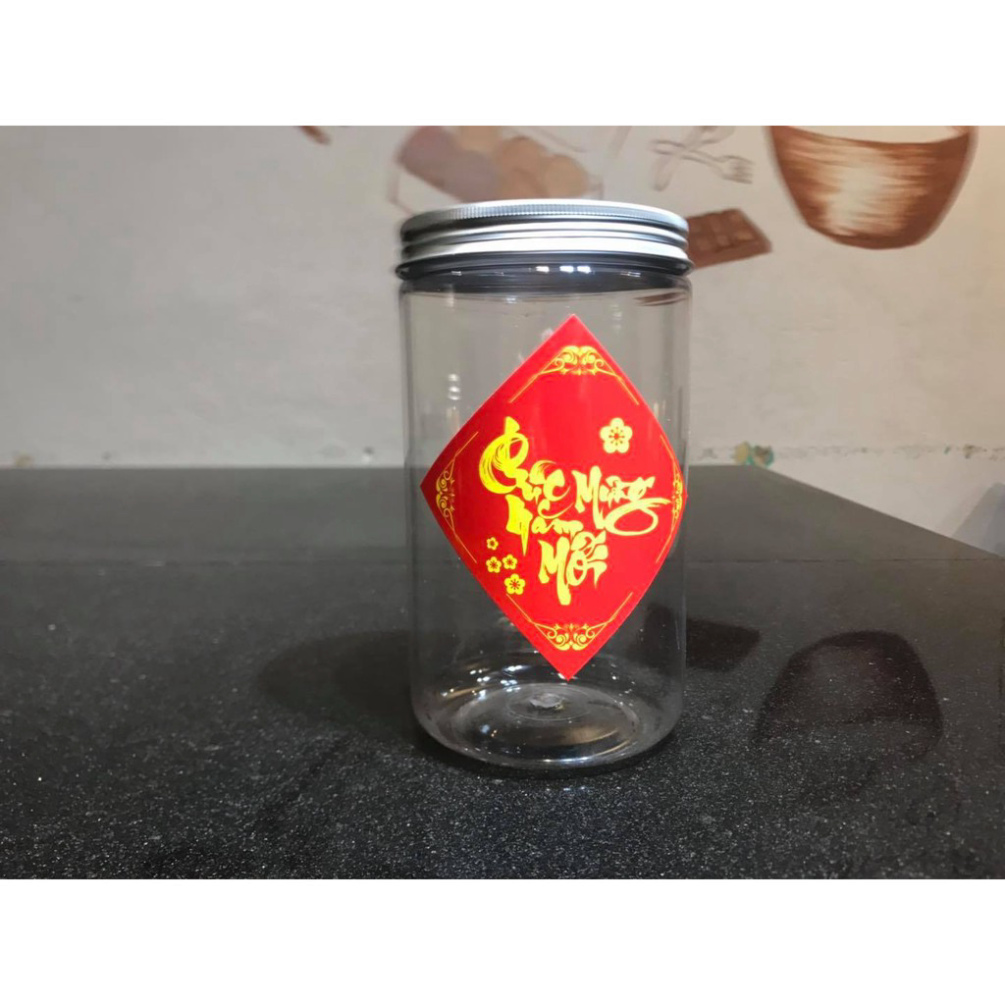 Hộp nhựa Pet nắp nhôm