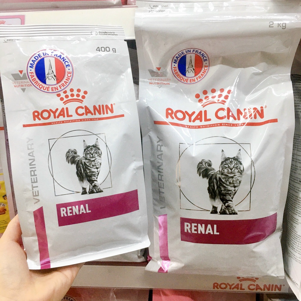 Thức ăn Royal canin Feline Renal cho mèo bệnh thận khô/pate