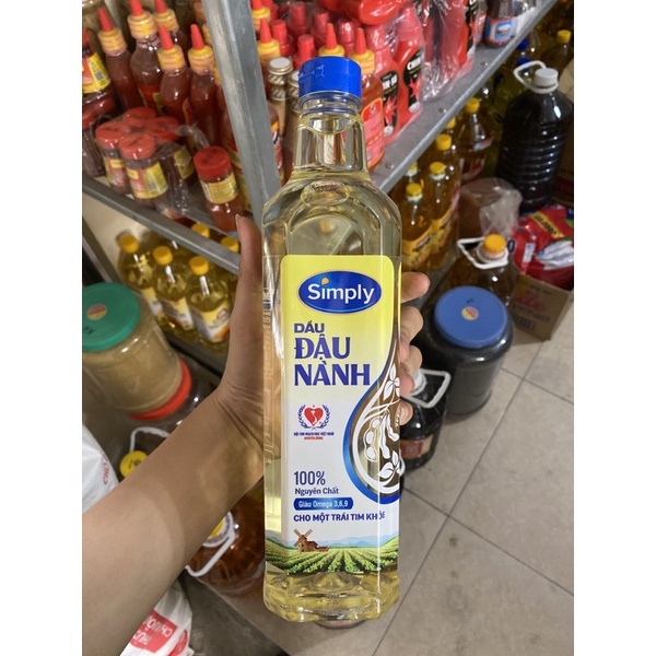 Dầu đậu nành/ gạo lứt/ dầu gạo 1l
