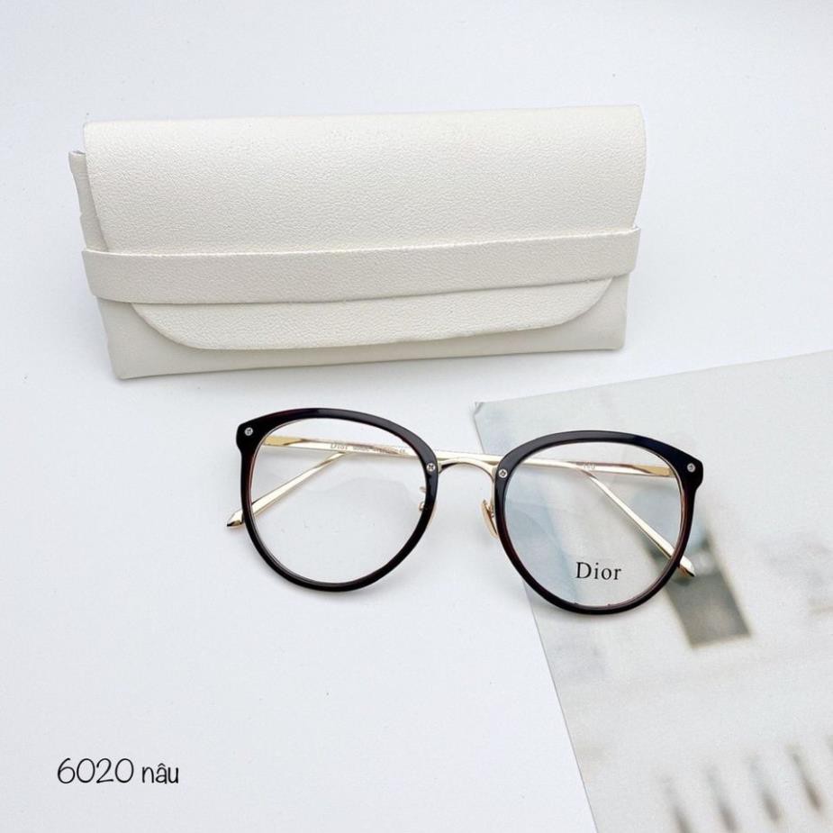 Gọng kính cận kim loại dáng tròn - Kính thời trang 0 độ | BigBuy360 - bigbuy360.vn