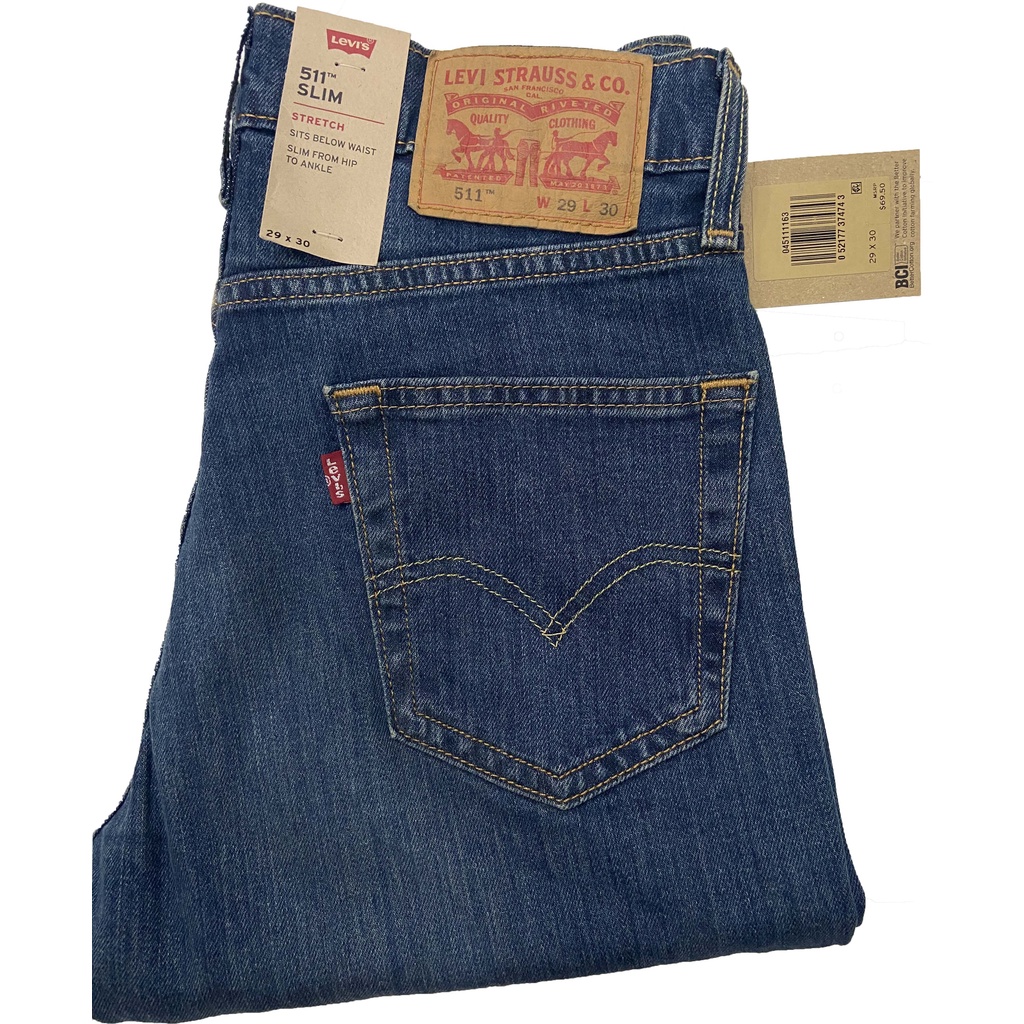 Quần Jeans Levi’s® 511™ Throttle Stretch (04511-1163)