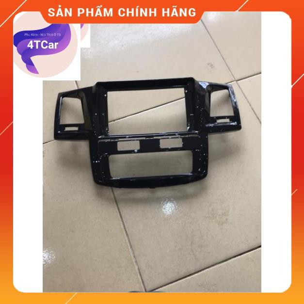 Mặt dưỡng Toyota Fortuner 2010-2015 điều hòa tự động (9 inch)