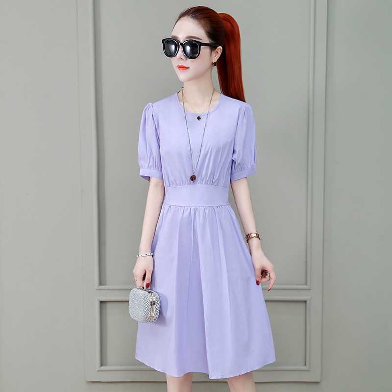 3Y2022 Đầm xoè ngắn tay nữ hè hàng nhập