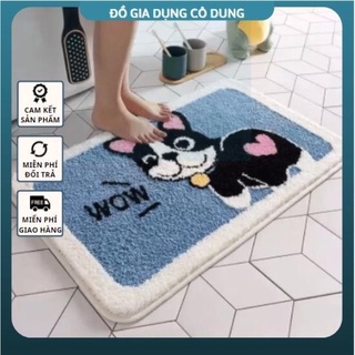 Thảm chùi chân cao cấp hình thú dễ thương