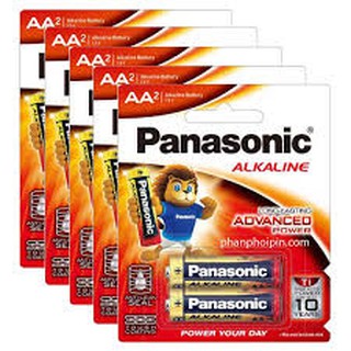 Pin Kiềm Alkaline Panasonic AA LR6T/2B-Hàng chính hãng