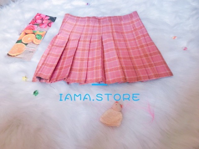 Chân váy caro Ulzzang - Hình thật ở cuối | BigBuy360 - bigbuy360.vn