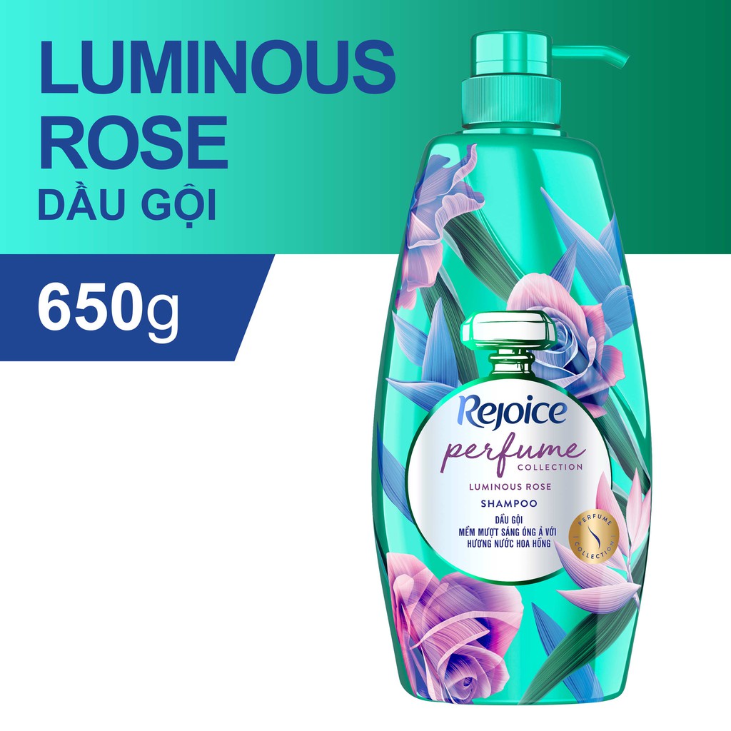 Dầu gội Rejoice nước hoa 650G - Hoa hồng | BigBuy360 - bigbuy360.vn