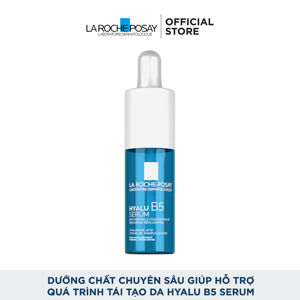 Dưỡng chất giúp hỗ trợ quá trình tái tạo da La Roche-Posay Hyalu B5 Serum 10ml