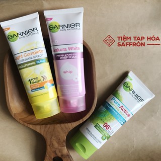 (100ml) Sữa rửa mặt Garnier Matcha Detox Pure Active