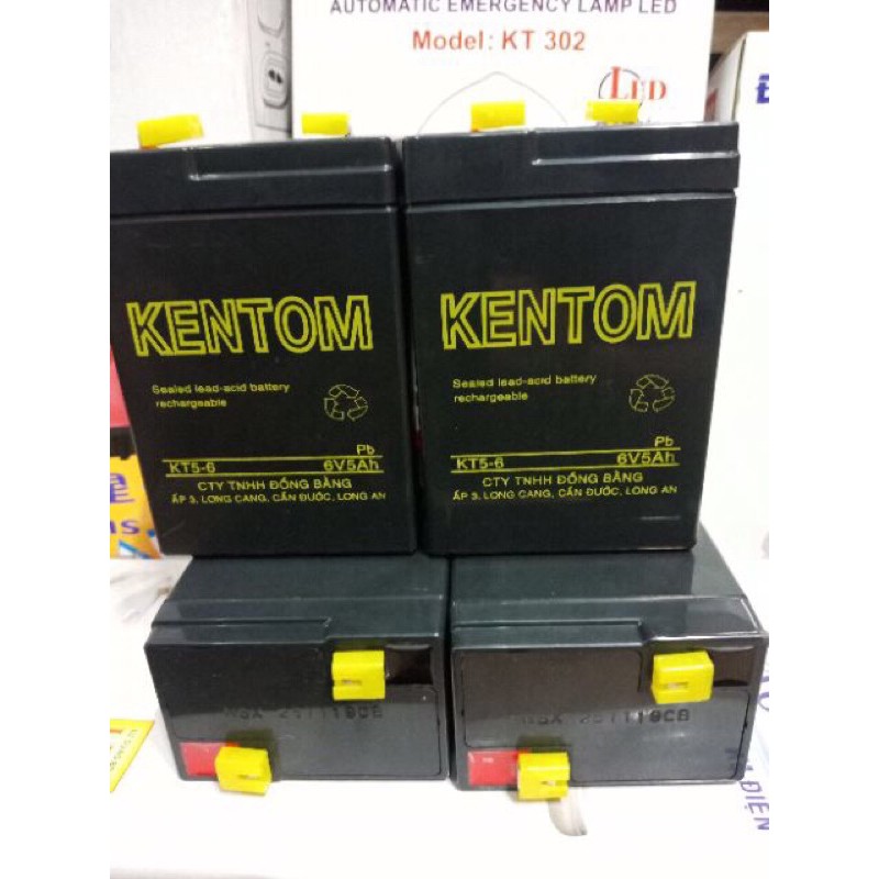 Bình khô kentom 6v