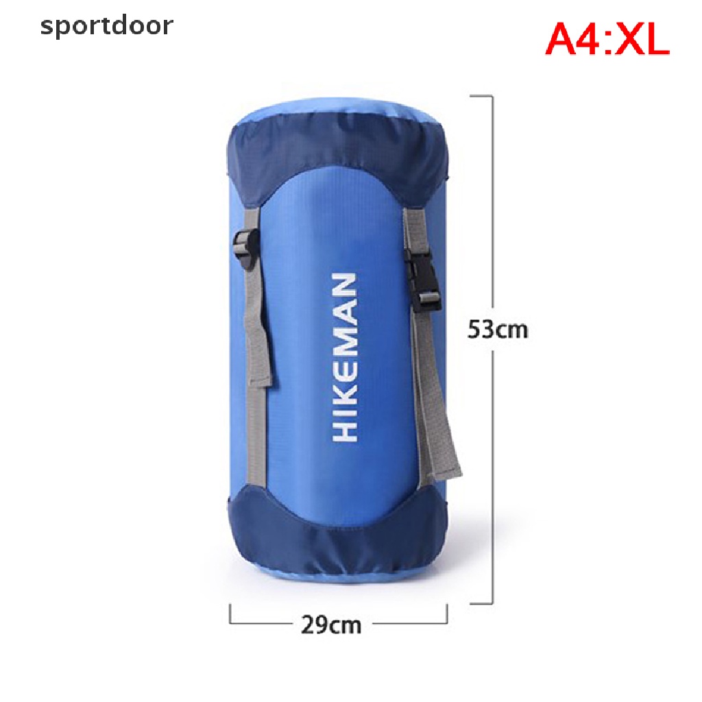 [Hàng mới về] Túi ngủ nén siêu nhẹ chống thấm nước dùng ngoài trời tiện dụng