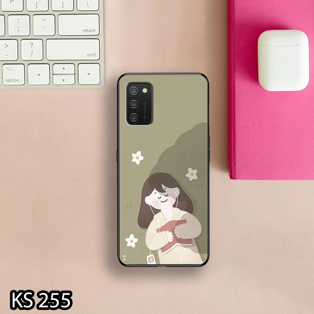 Ốp lưng Samsung  A01/A02/A02S/A03/A03S in hình Little Girl siêu đáng yêu, dễ thương_KINGSTORE.HN_Ốp SS