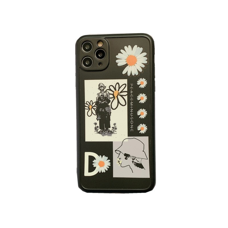 Ốp iPhone họa tiết Hoa G-Dragon dành cho iPhone 7 Plus/8 Plus/X/Xs Max/11/11 Pro Max - Mèo Ú Case