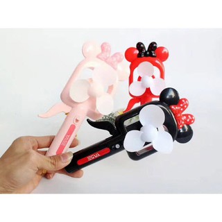  QB5 Quạt mickey quạt minie quạt bóp quạt cầm tay quạt mini quạt phun sương  UHK_T3