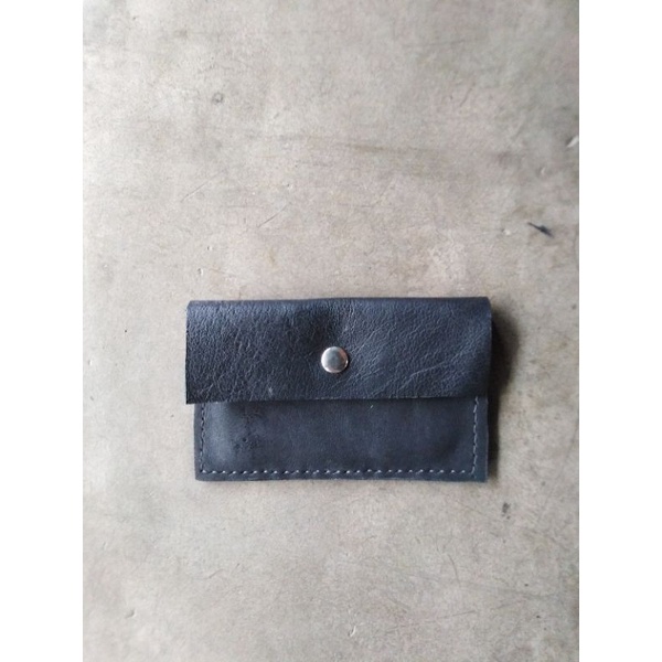 Ví thẻ namecard da bò thật 100% handmade Leather World