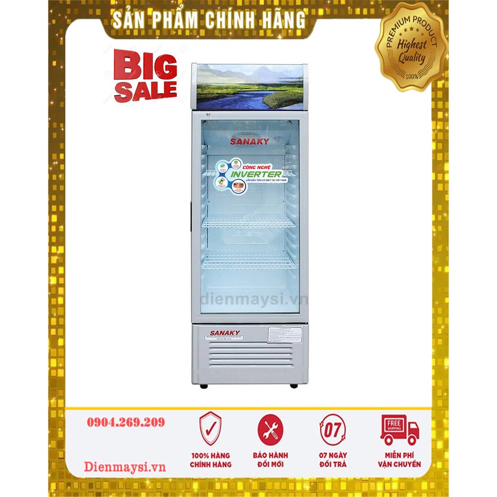 Tủ mát Sanaky Inverter 400 lít VH-408K3L (Miễn phí giao tại HCM-ngoài tỉnh liên hệ shop)