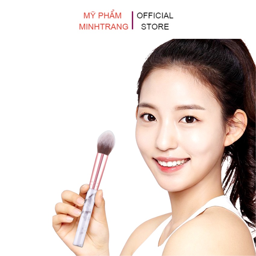Chổi,cọ trang điểm đánh phấn phủ má hồng,cọ make up chuôi vân đá mềm mại giúp kiểm soát lượng phấn,che khuyết điểm