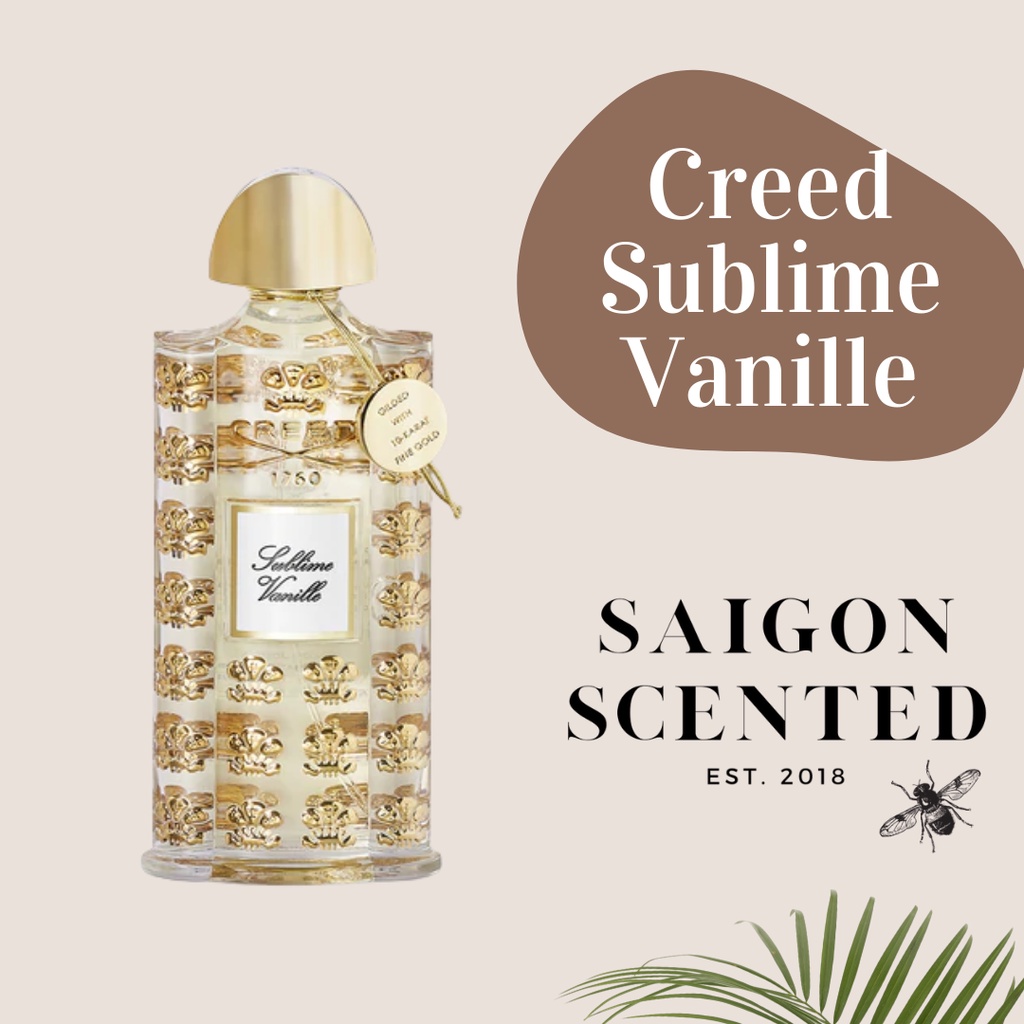 Nước hoa Creed Sublime vanille 2ml/5ml/10ml