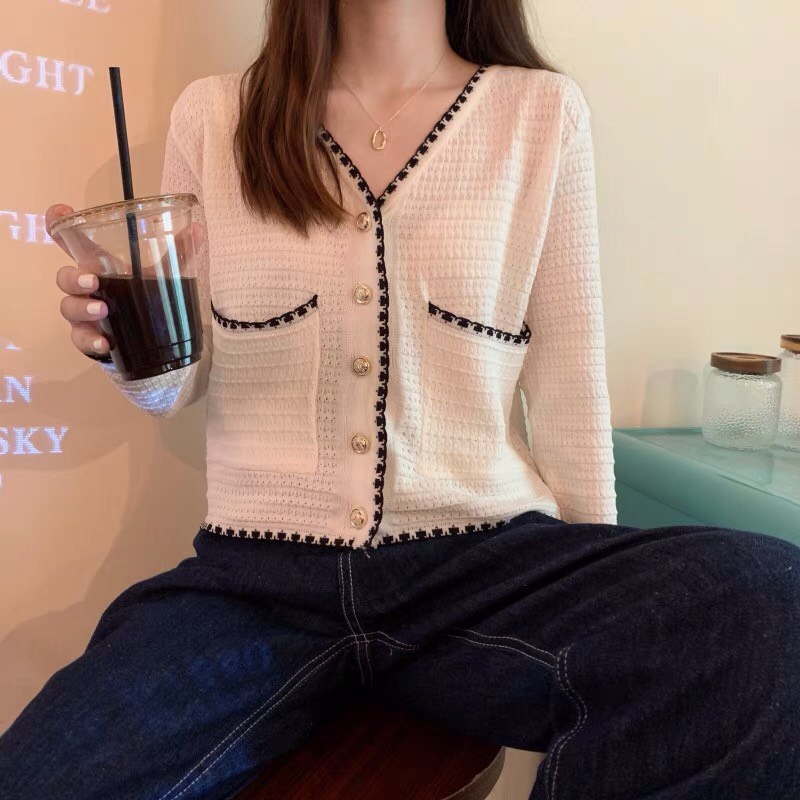 Áo Cardigan len áo Khoác Len Nữ Dệt Kim Tay Dài Ulzzang Chất Motoghi Hàng Quảng Châu Cao Cấp Xiaozhainv vn T2A8 | BigBuy360 - bigbuy360.vn